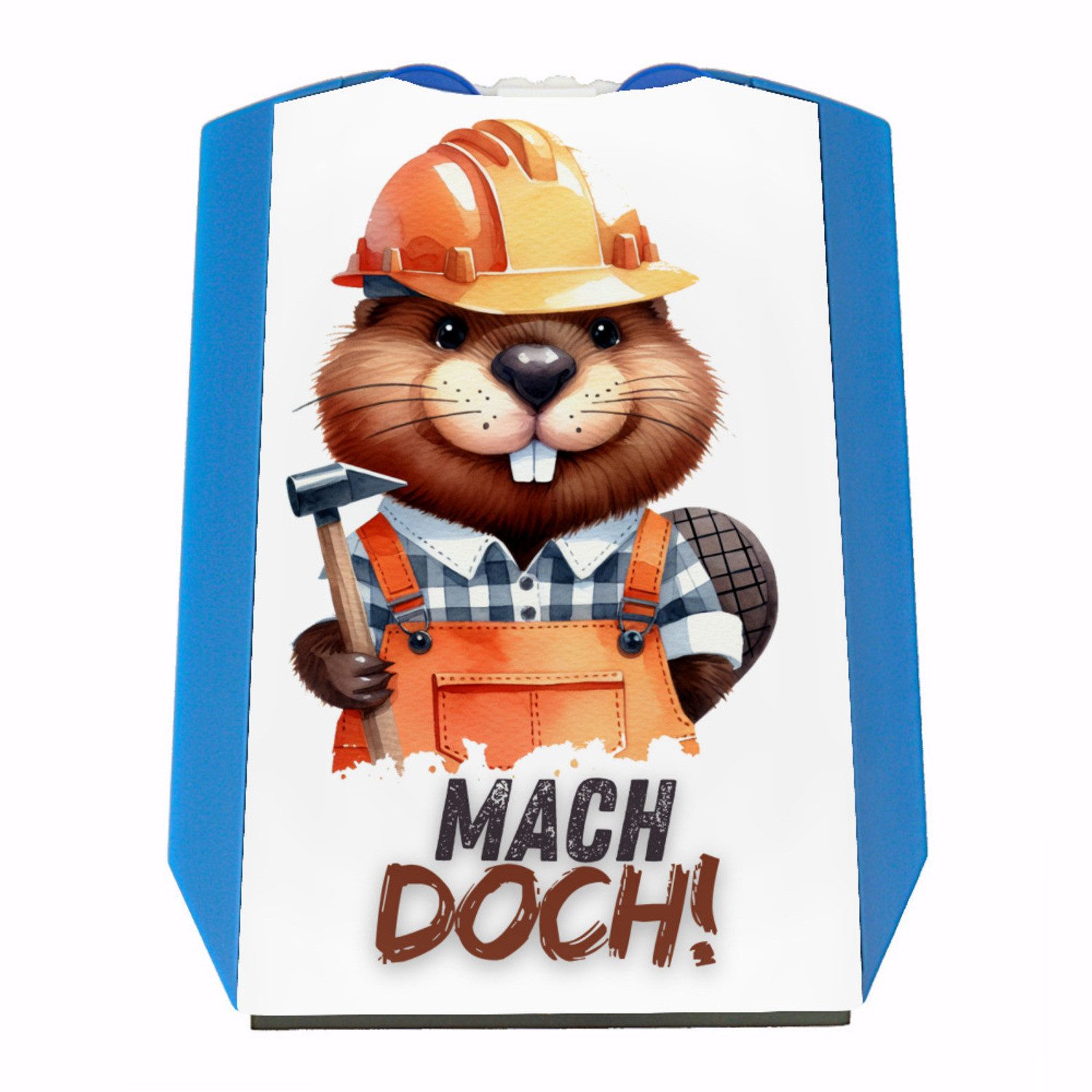 Parkscheibe Biber Parkscheibe mit Spruch Mach doch