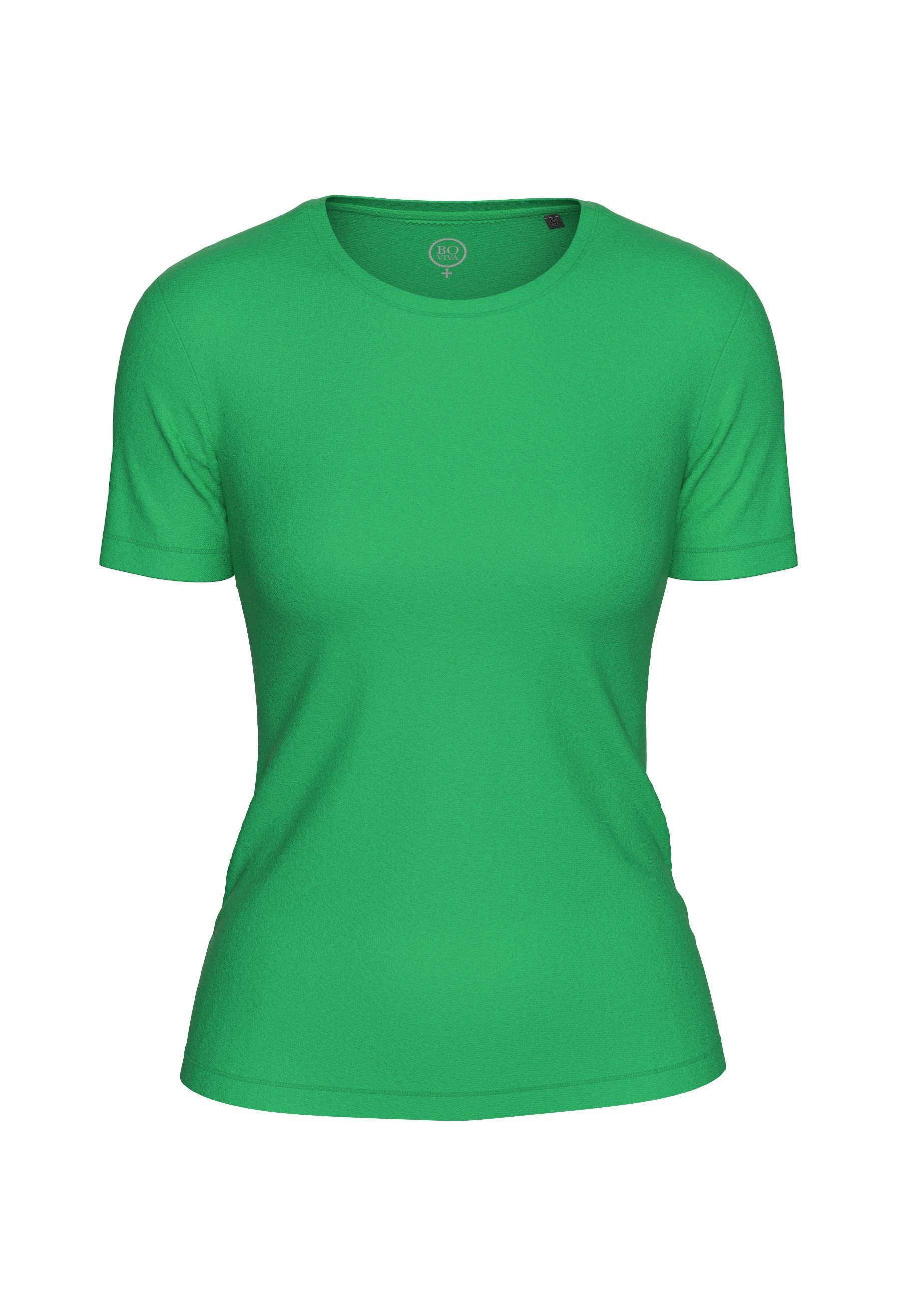 BOVIVA Kurzarmshirt Venus (1-tlg) Jersey seaweed green | T-Shirts
