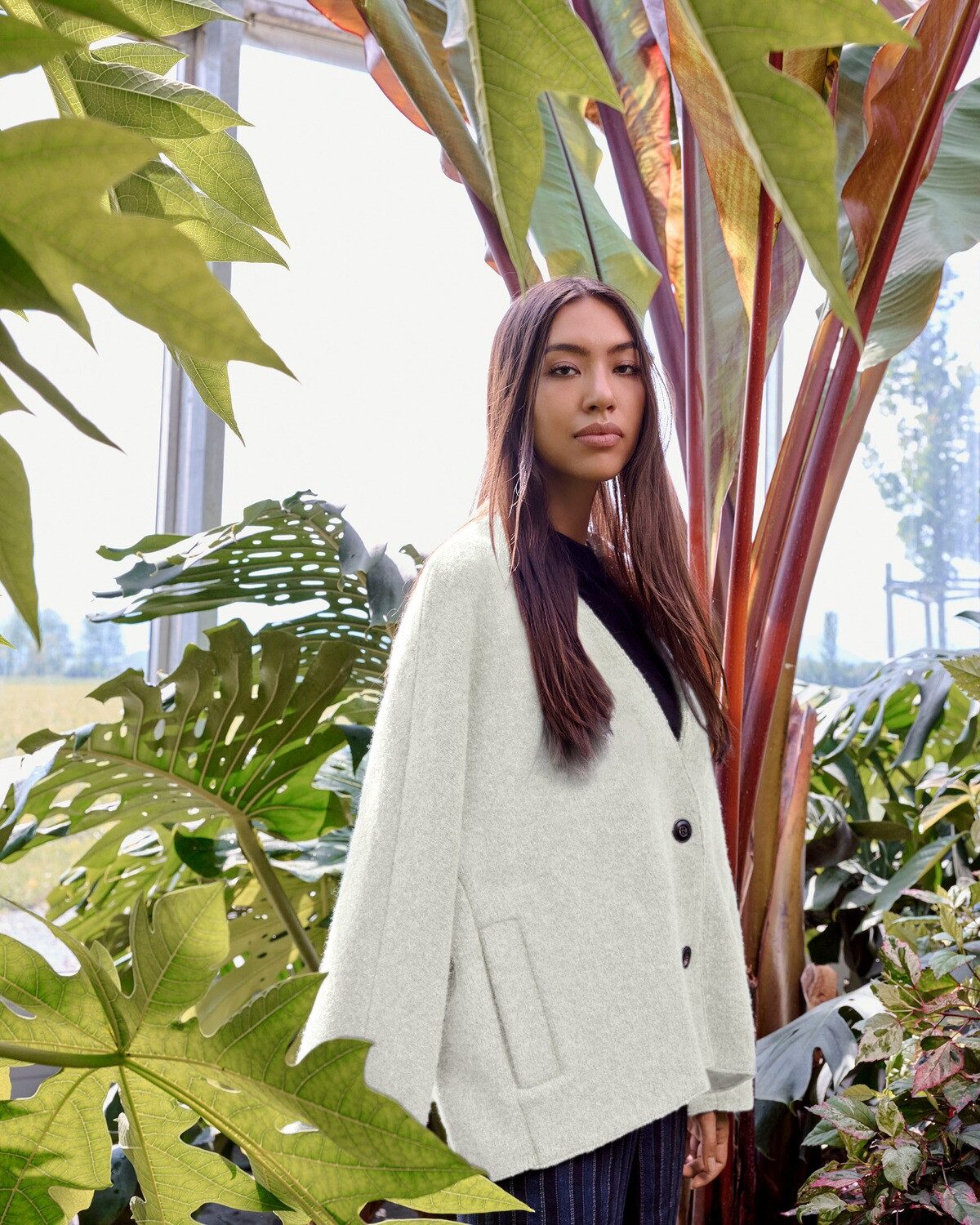 Stapf Strickmantel Capejacke Jule