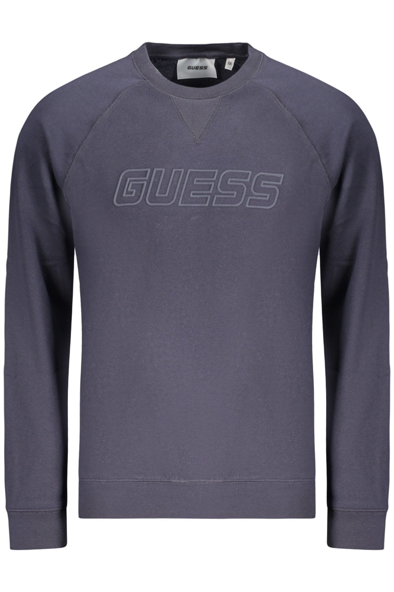 GUESS JEANS Sweatshirt Blaues Herren-Sweatshirt ohne Reißverschluss -