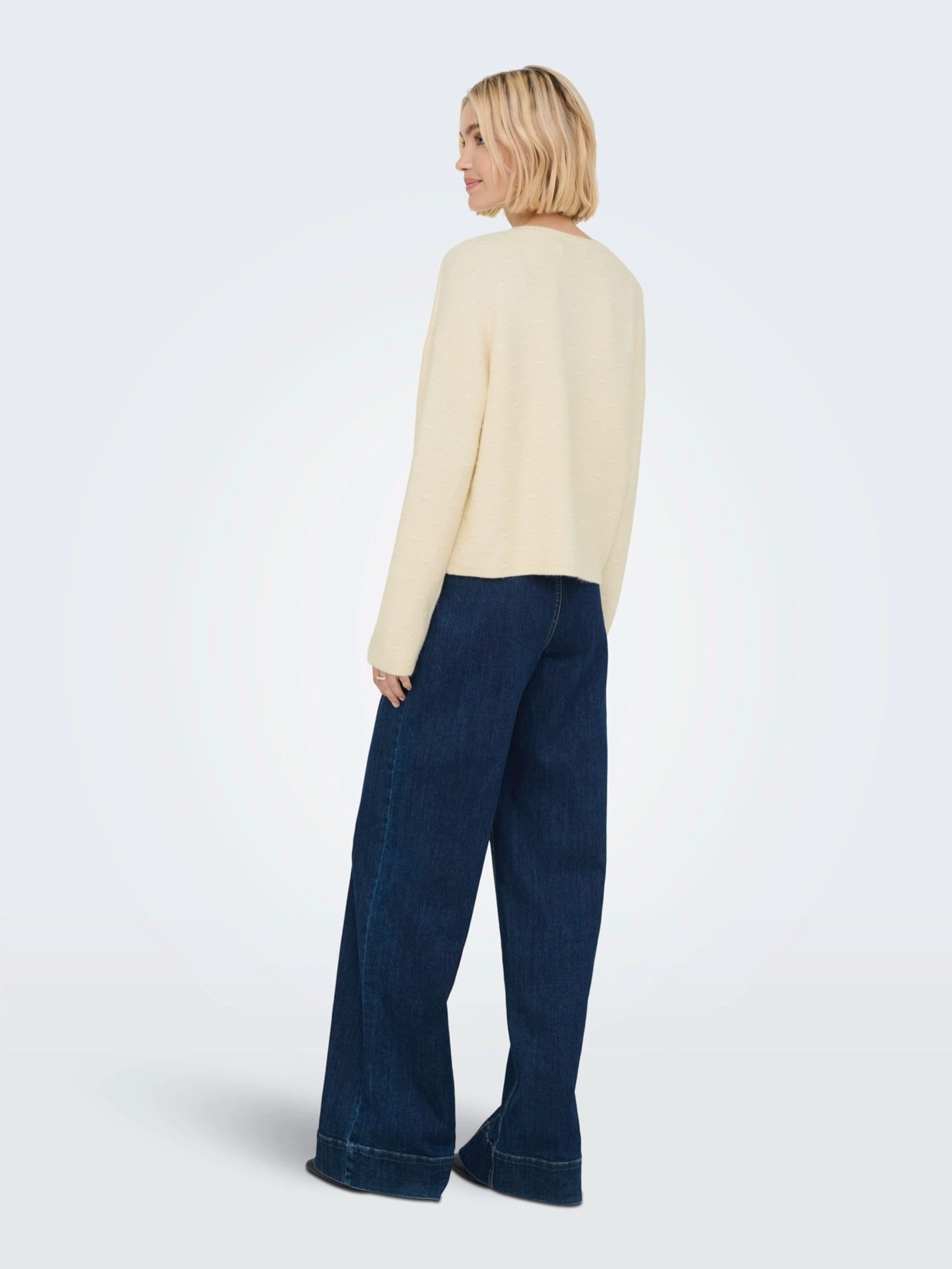 ONLY Rundhalspullover ONLKATIA (1-tlg) Plain/ohne Details