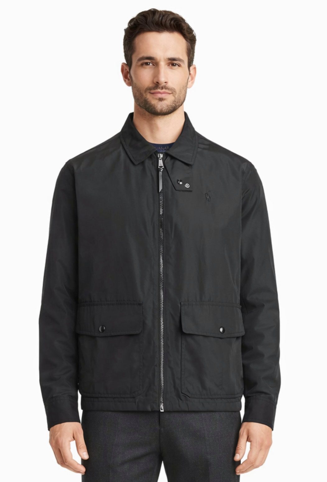 Polo Ralph Lauren Blouson Herren CLYBOURN Wasserabweisende Jacke Regular Relax Fit Für wechselhaftes Wetter geeignet ist, da sie vor Wind schützt.
