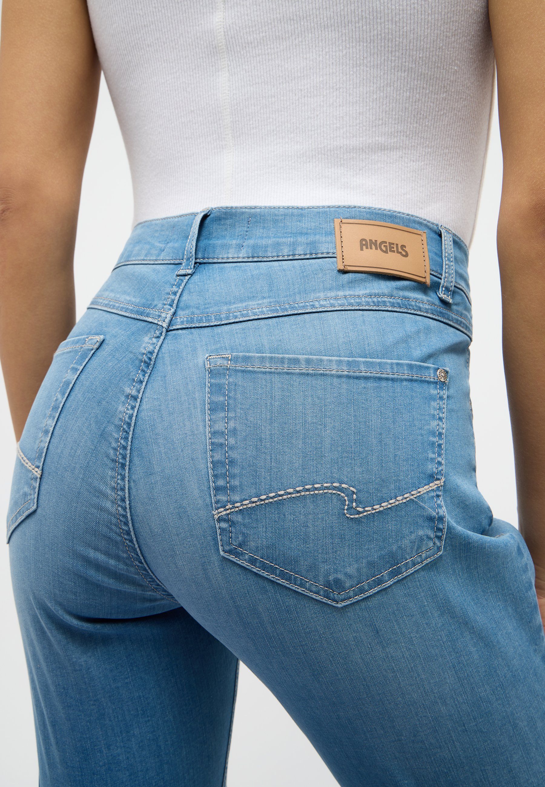 ANGELS Straight-Jeans CICI in Slim Fit-Passform