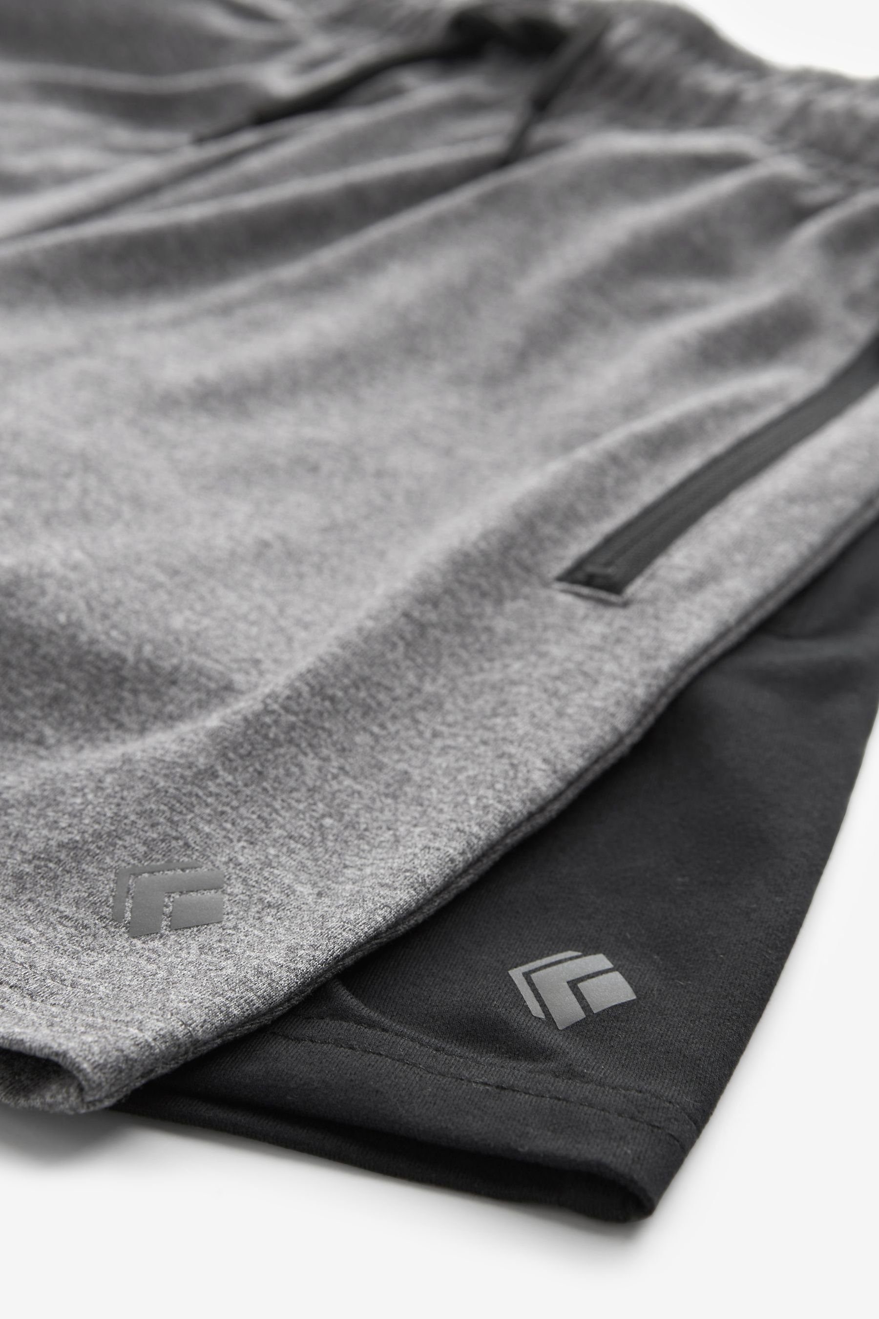 Next Trainingsshorts Leichte Sport-Shorts im 2er-Pack (2-tlg)