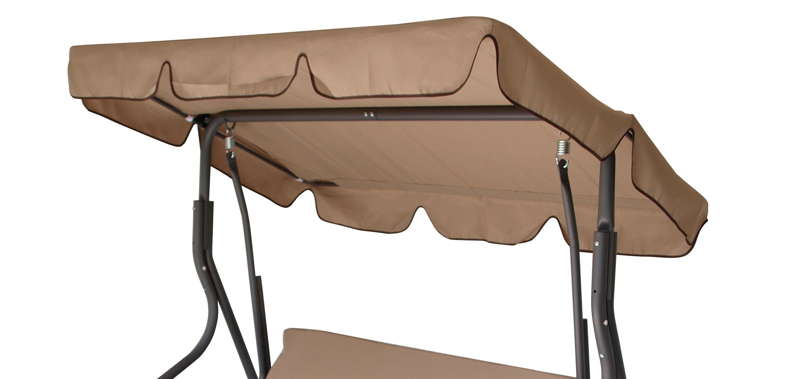 DEGAMO Hollywoodschaukelersatzdach FLORIDA, (1-tlg), 170x110cm, cremefarben günstig online kaufen