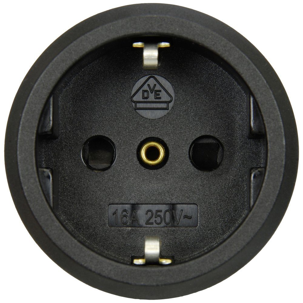 Ehmann Ehmann 0266x00059301 Master/Slave-Steckdosenleiste Silber, Schwarz Sc Steckdosenleiste (Kabellänge 1.50 m)