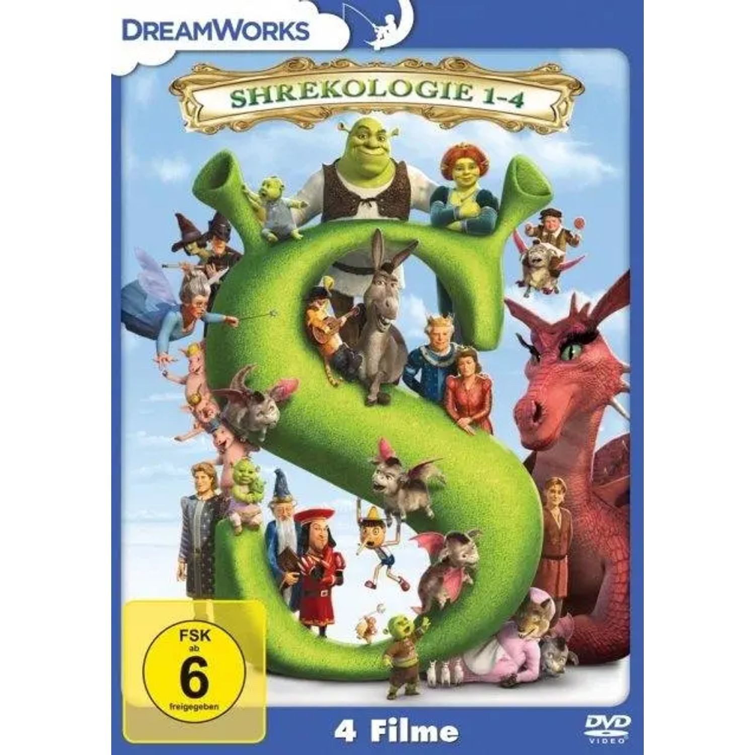 DreamWorks DVD Shrekologie 1-4