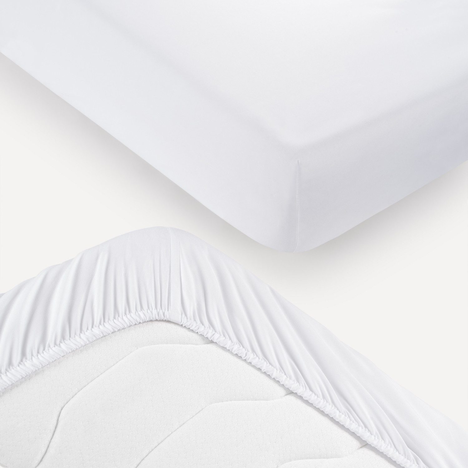 Blumtal Spannbettlaken Bettlaken aus Mikrofaser OEKO-TEX® zertifiziertes Laken, Mikrofaser, Gummizug: rundum, (1 Stück), Oeko-TEX® Zertifiziert
