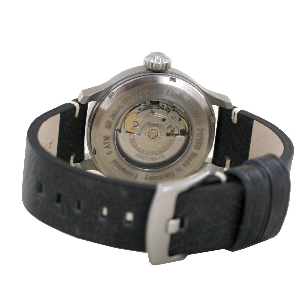 Messerschmitt Automatikuhr BF110-ALU-L