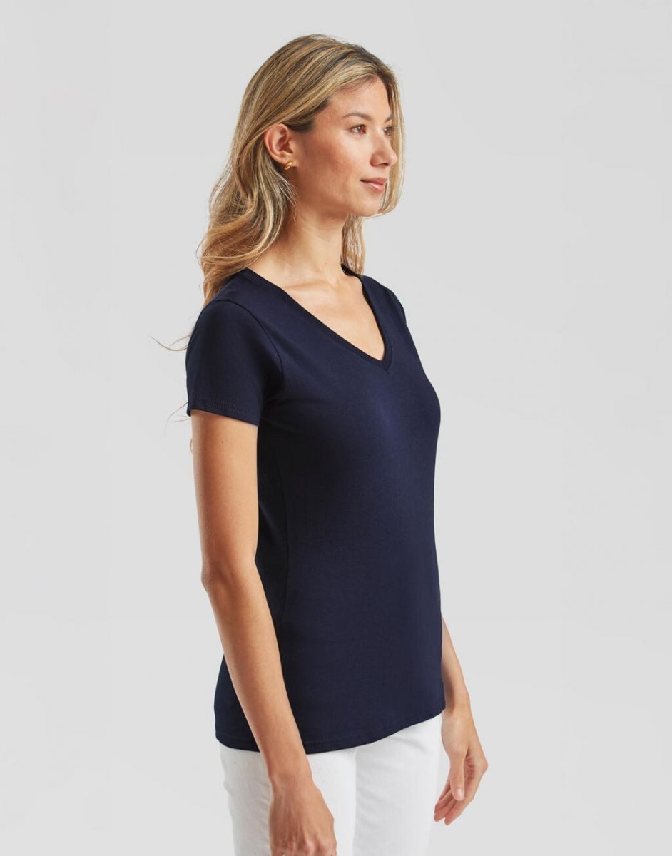 Fruit of the Loom V-Shirt Damen Valueweight V-Neck T Lady-Fit / günstig online kaufen