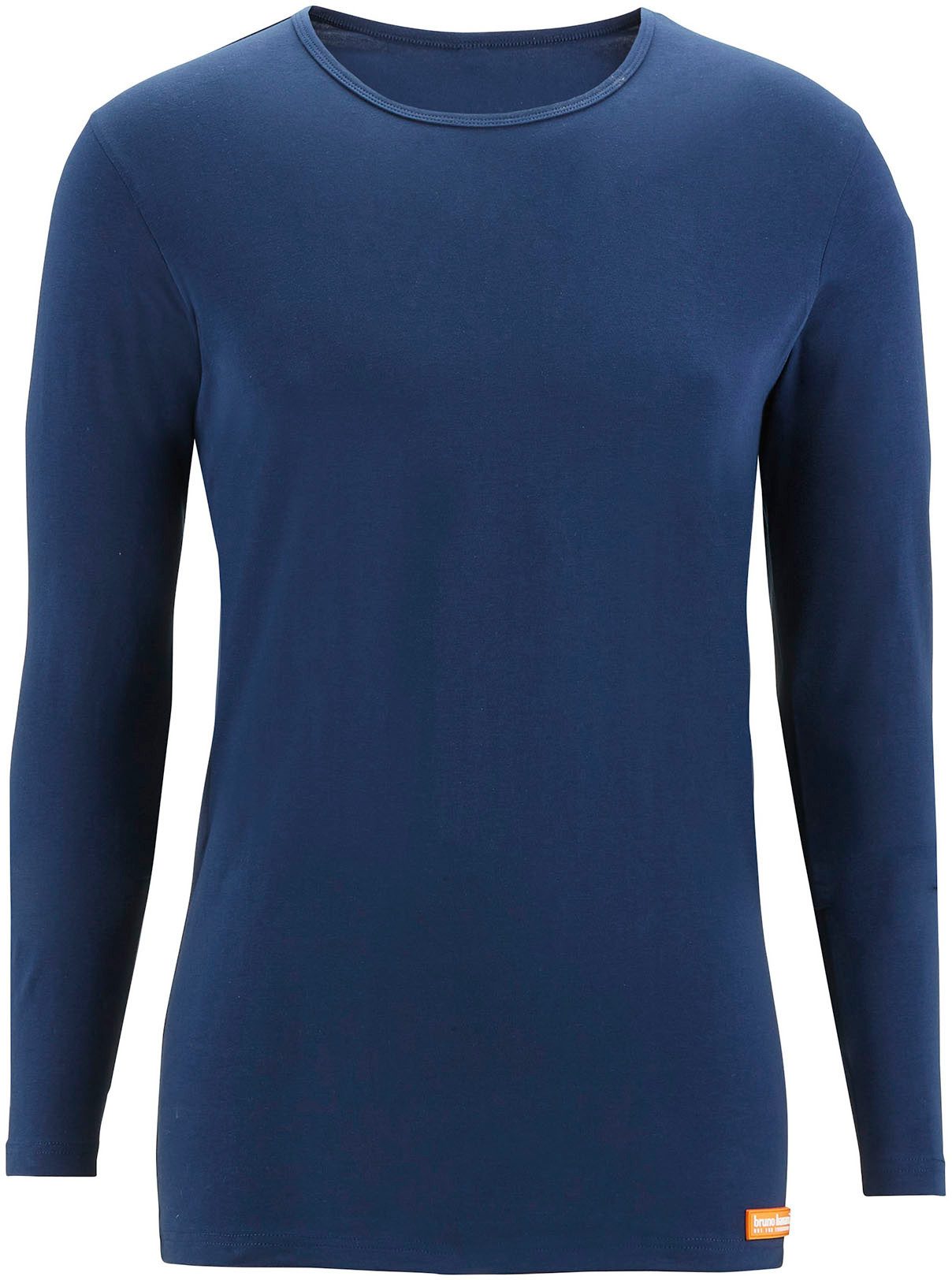 Bruno Banani Unterhemd Warm Up mit kontrastfarbenen Markenlabel günstig online kaufen