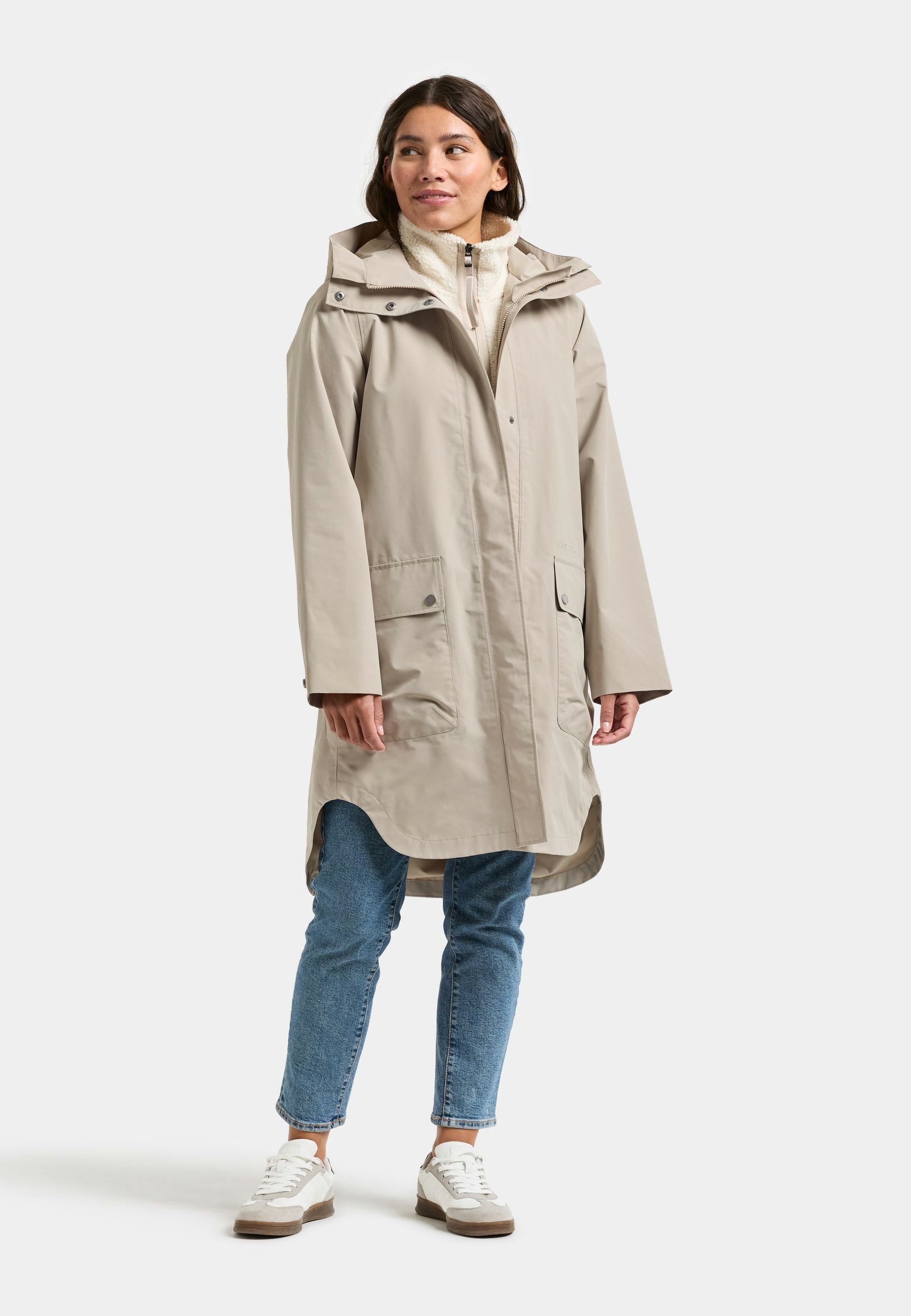 Didriksons Parka mit Kapuze mit Taschen