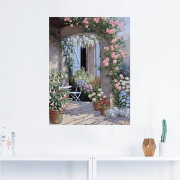 Artland Wandbild Blumenangebot, Garten (1 St), als Leinwandbild, Poster, Wandaufkleber in verschied. Größen