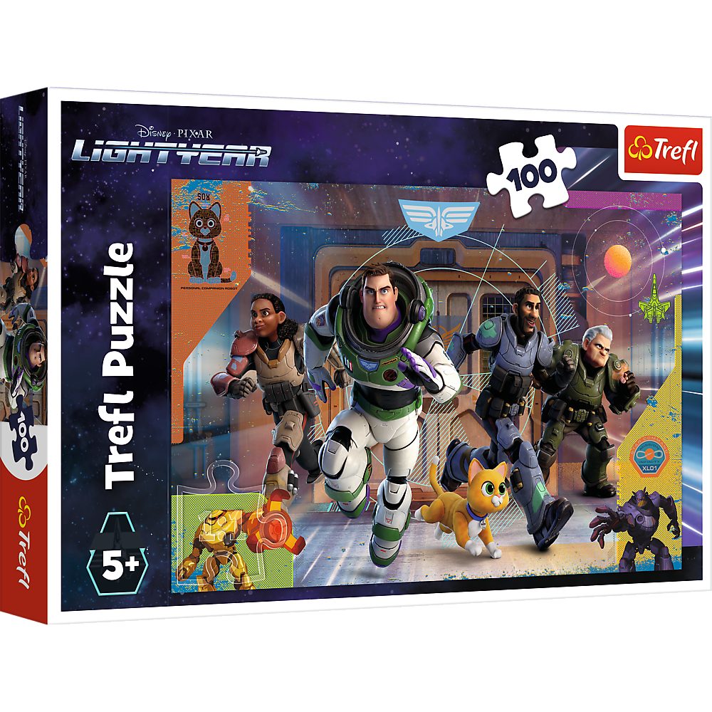 Trefl Puzzle Trefl 16433 Disney/Pixar Lightyear Puzzle, 100 Puzzleteile, Made in Europe