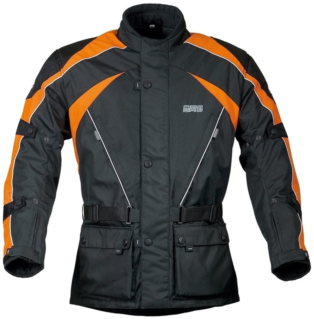 gms Motorradjacke GMS Twister Motorrad Textiljacke herausnehmbares Innenfutter,wasserdicht