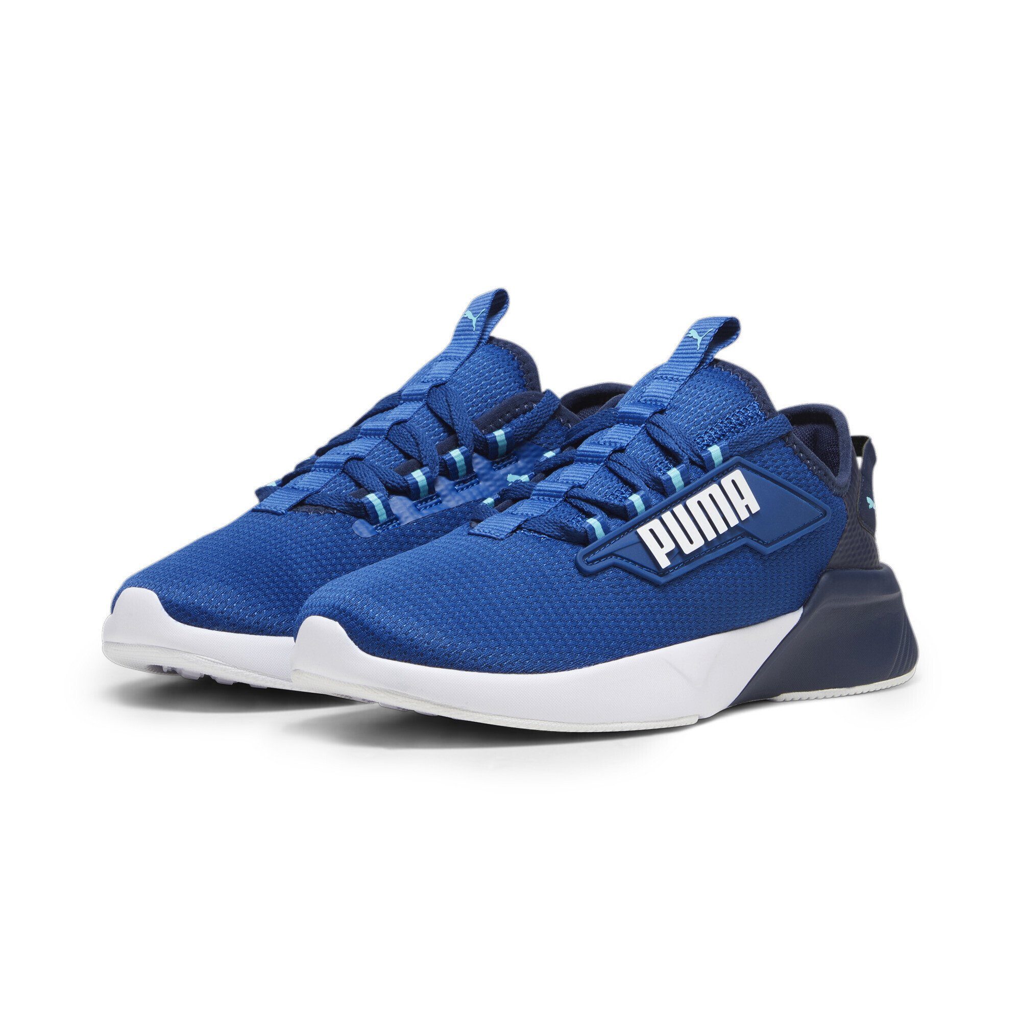 PUMA Retaliate 2 Sneakers Jugendliche mit Gummilaufsohle Traktionszonen Laufschuh, speziellen