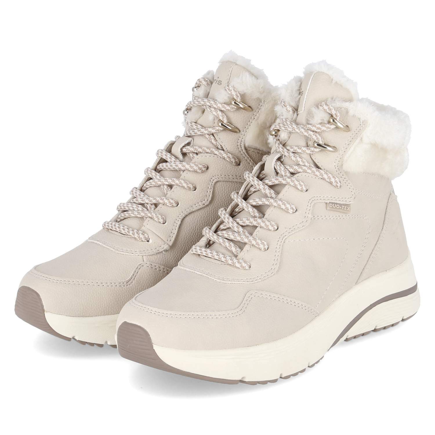 Tamaris Tamaris 1-26278-45/418 Damen Textil & Synthetik beige Winterstiefel