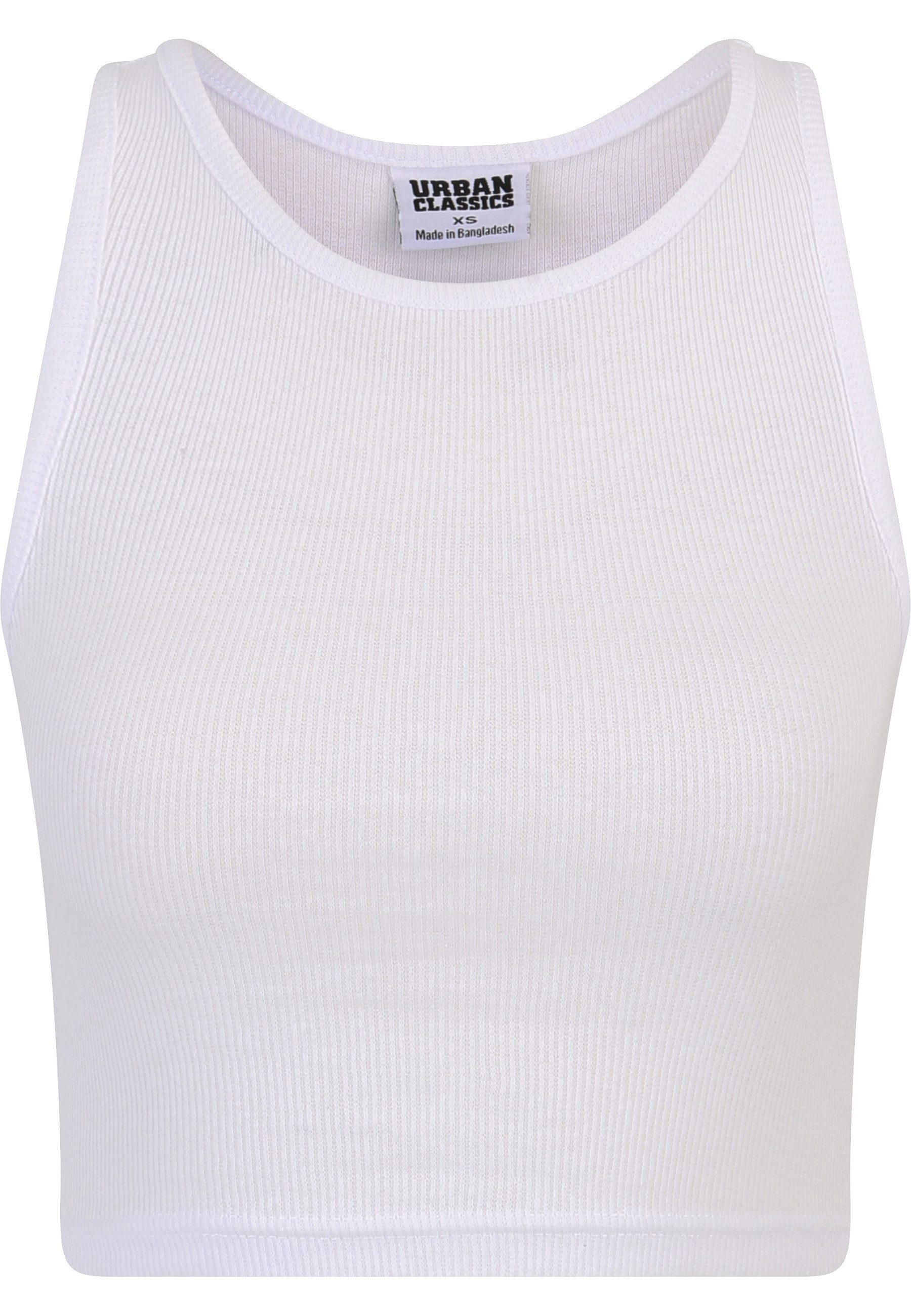 URBAN CLASSICS Tanktop Urban Classics Damen Ladies Cropped Rib Top 2-Pack ( günstig online kaufen