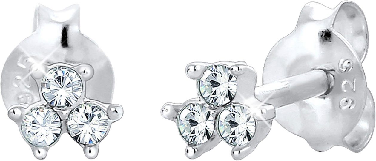 Elli Paar Ohrstecker Schmuck Geschenk Silber 925 Ohrringe, mit Glasstein günstig online kaufen