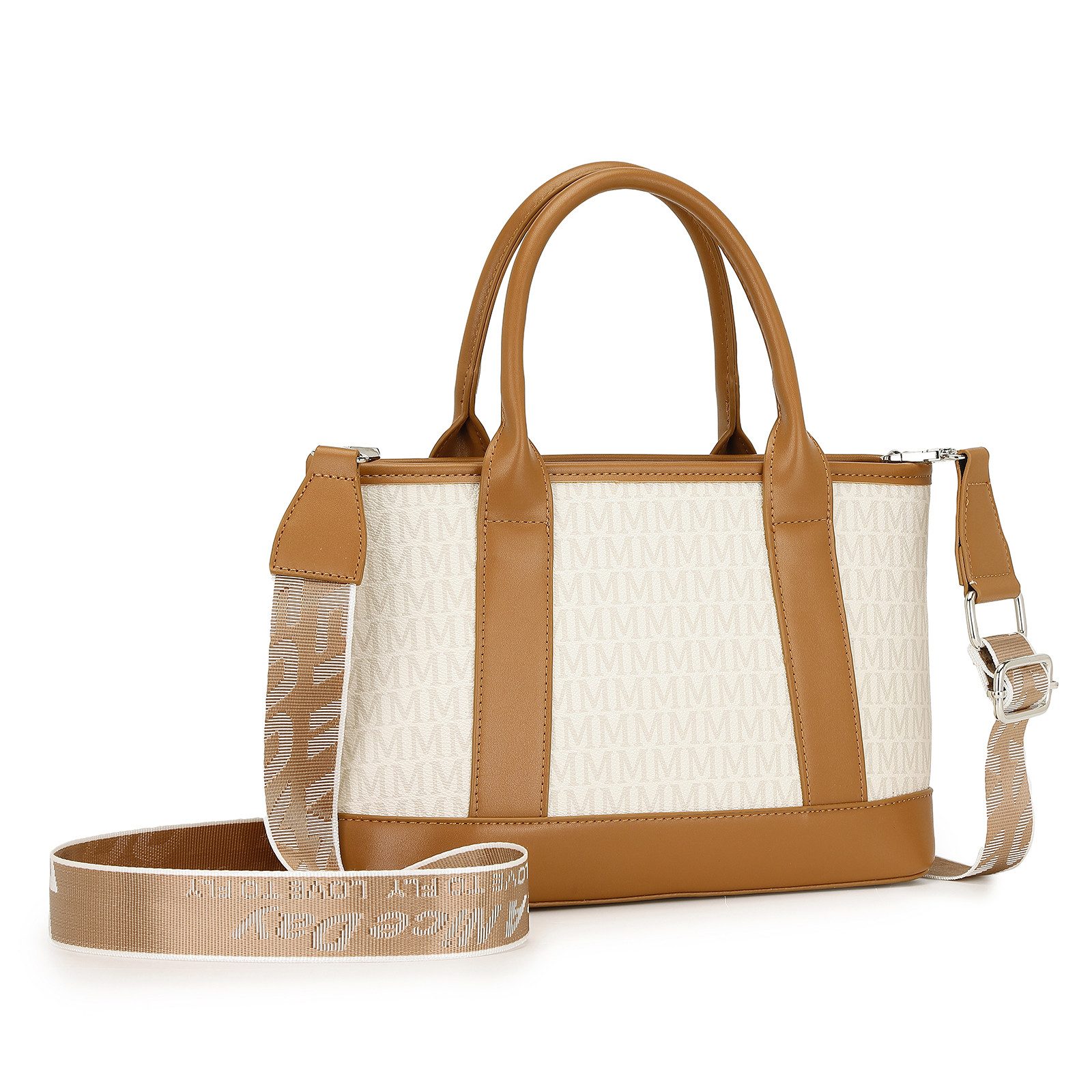 Miss Lulu Henkeltasche Damen Handtasche Umhängetasche für Arbeit Mittelgroß