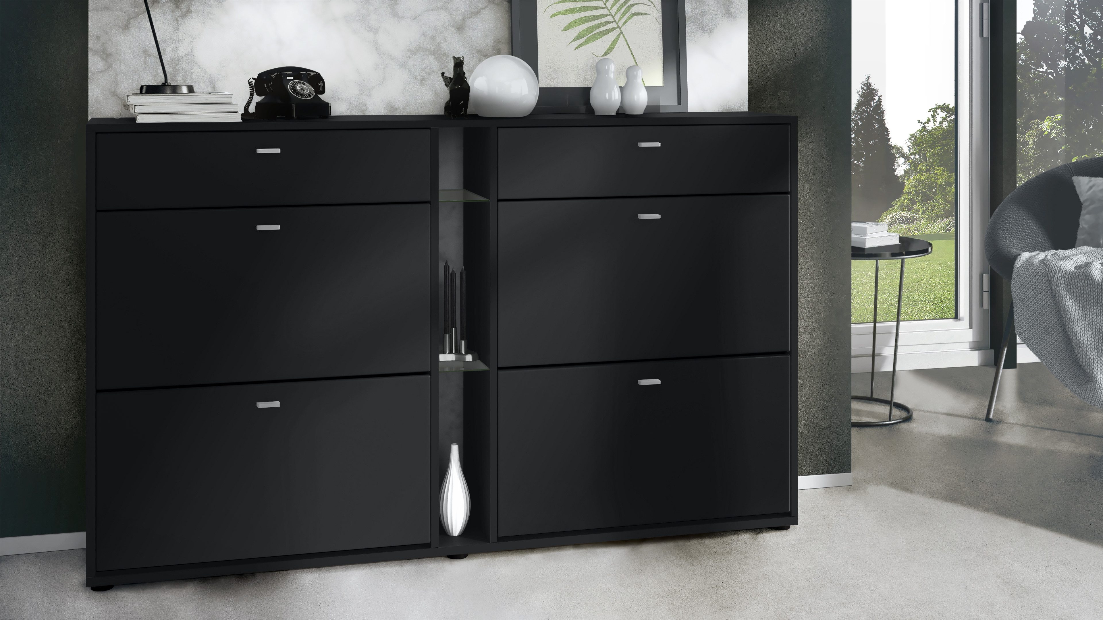 Vladon Schuhschrank Today (Schuhkipper für 24 günstig online kaufen