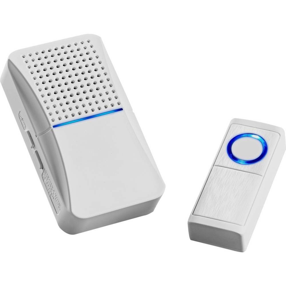 HEITRONIC Smart Home Türklingel Funkklingel SetMelodien wählbar, 100m Reichweite 500662