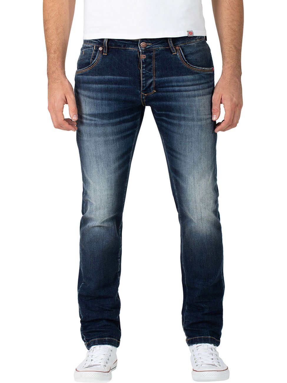 a TIMEZONE Jeanshose sea 3924 blue SCOTT Slim-fit-Jeans mit Stretch