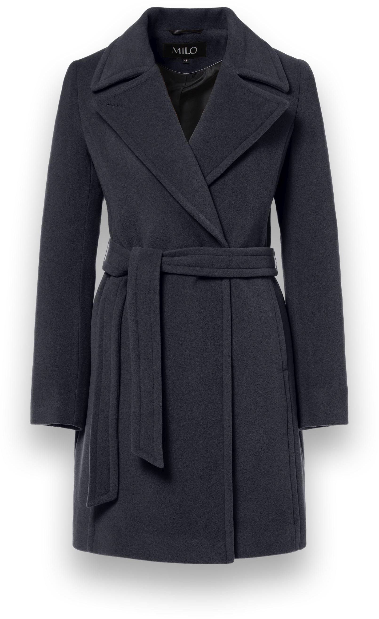 Milo Wintermantel Wanya (Wollmischung) navyblau Damen