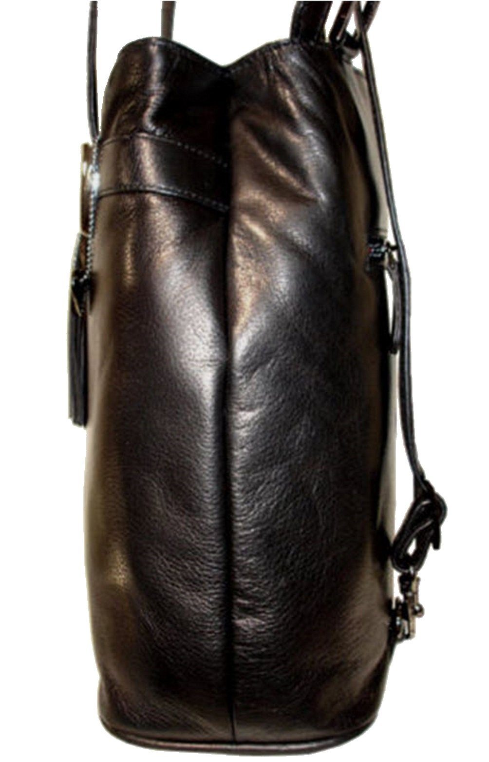 Josephine Osthoff Handtasche Lissabon Rucksack schwarz