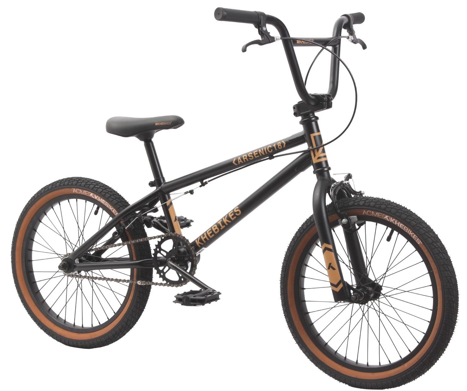 KHEbikes BMX-Rad KHE ARSENIC 18 Zoll BMX – leichtes Kinder-Freestyle Bike 10,2 kg, 1 Gang