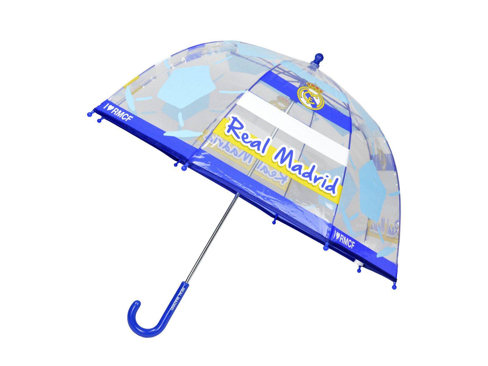Real Madrid Stockregenschirm - Regenschirm 48 cm für Kinder