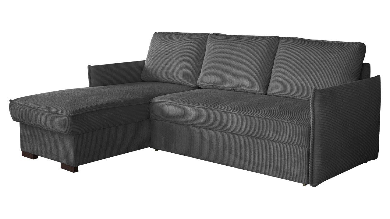 MIRJAN24 Ecksofa Megan Cord, mit Bettkasten günstig online kaufen