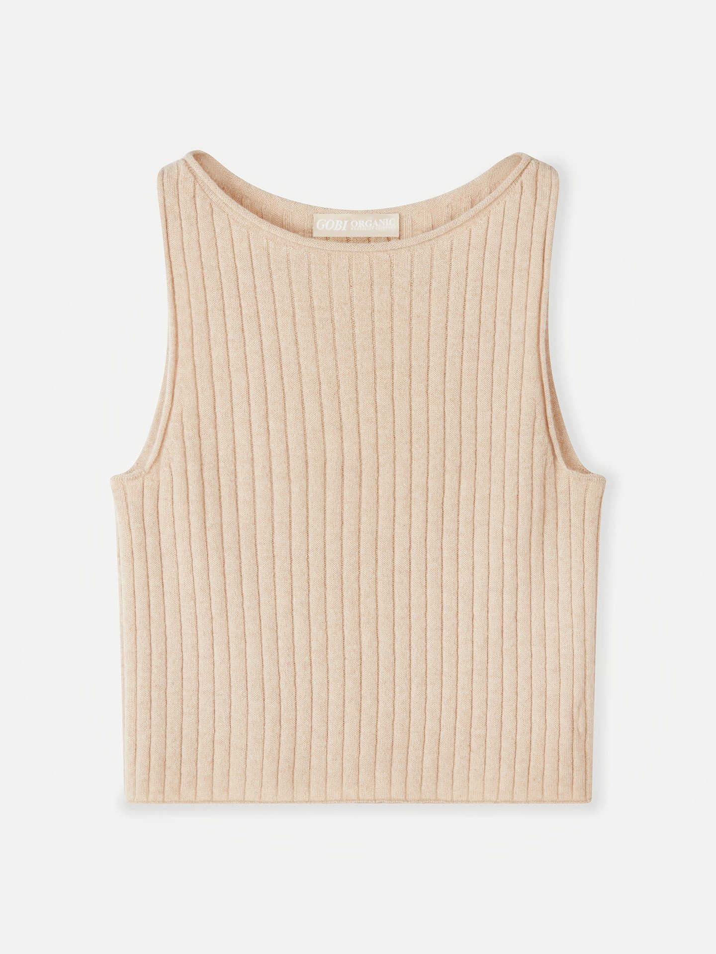 GOBI Cashmere Stricktop Kaschmir-Crop-Top günstig online kaufen