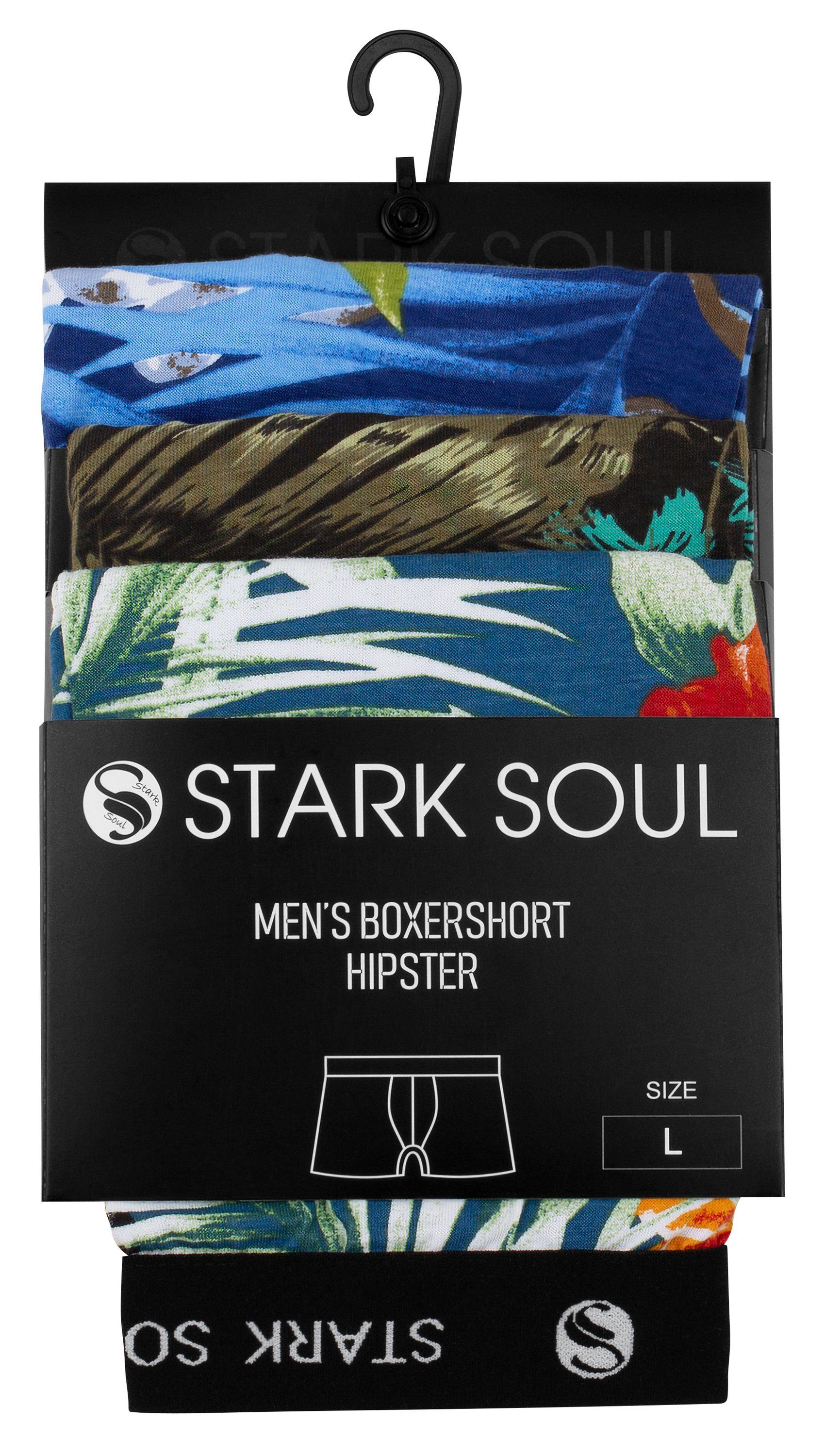 Stark Soul® Boxershorts ALOHA Hawaiien (3-St) – Bild 5 von 5