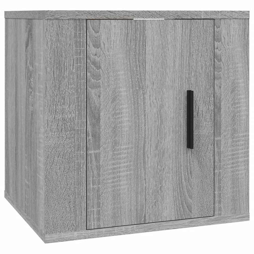 (6-St) 6-tlg. TV-Schrank-Set TV-Schrank Grau Sonoma Holzwerkstoff vidaXL