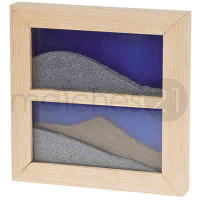 matches21 HOME & HOBBY Holzbaukasten Sandbild Holz Bausatz ab 12 Jahren