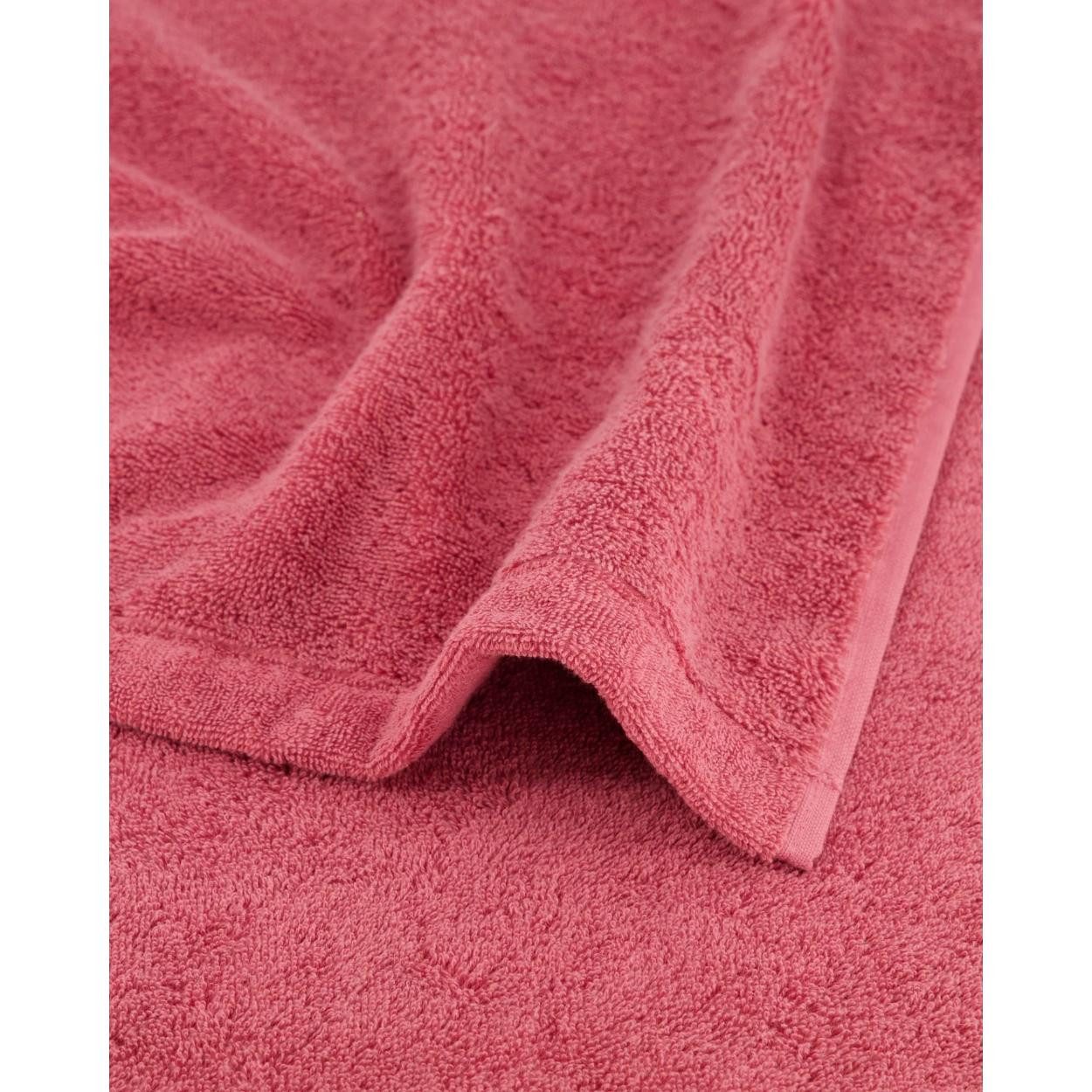 Cawö Badetücher Waschhandschuh Lifestyle Uni Beere (16x22 cm)