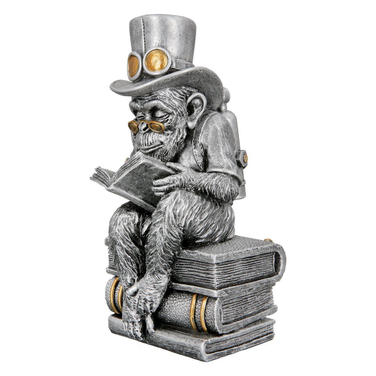 Brillibrum Dekofigur Zahnrad Design Steampunk Skulptur günstig online kaufen