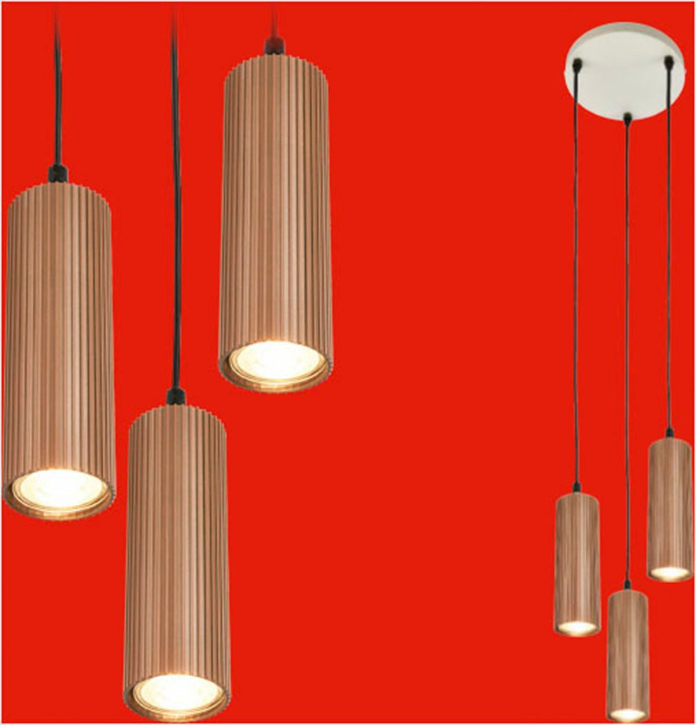 Briloner Leuchten LED Pendelleuchte IDA, ohne Leuchtmittel, Ø21,5 cm, Esszimmer, Esstisch, Wohnzimmer