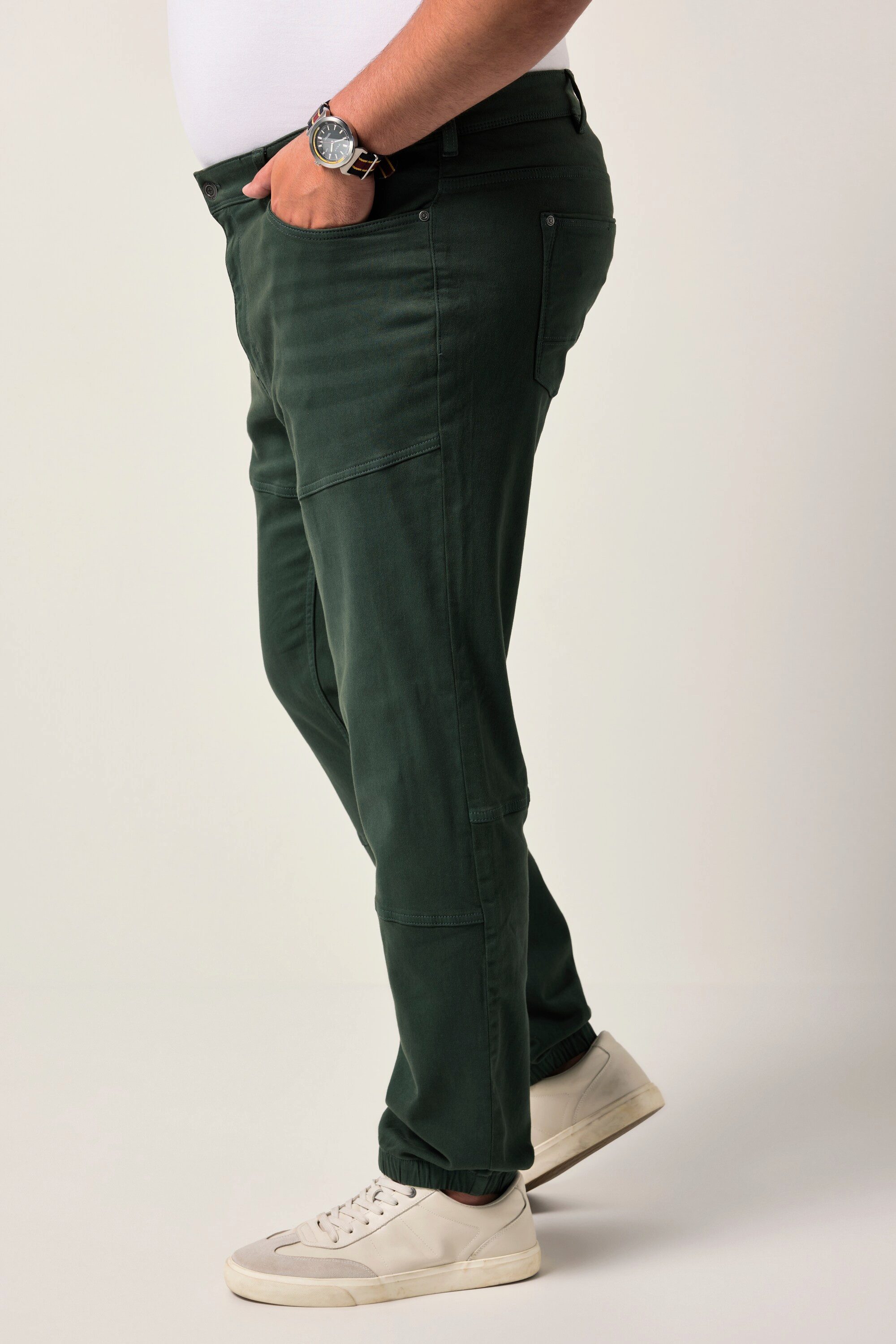 Men Plus 5-Pocket-Jeans Hose FLEXLASTIC® Straight Fit 5-Pocket