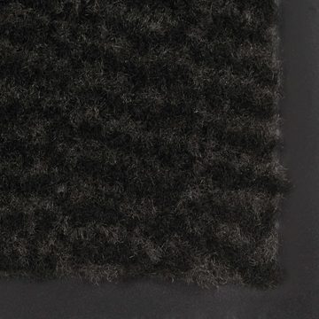 Fußmatte Schmutzfangmatte Rechteckig Getuftet 90x150 cm Schwarz, furnicato, Rechteckig