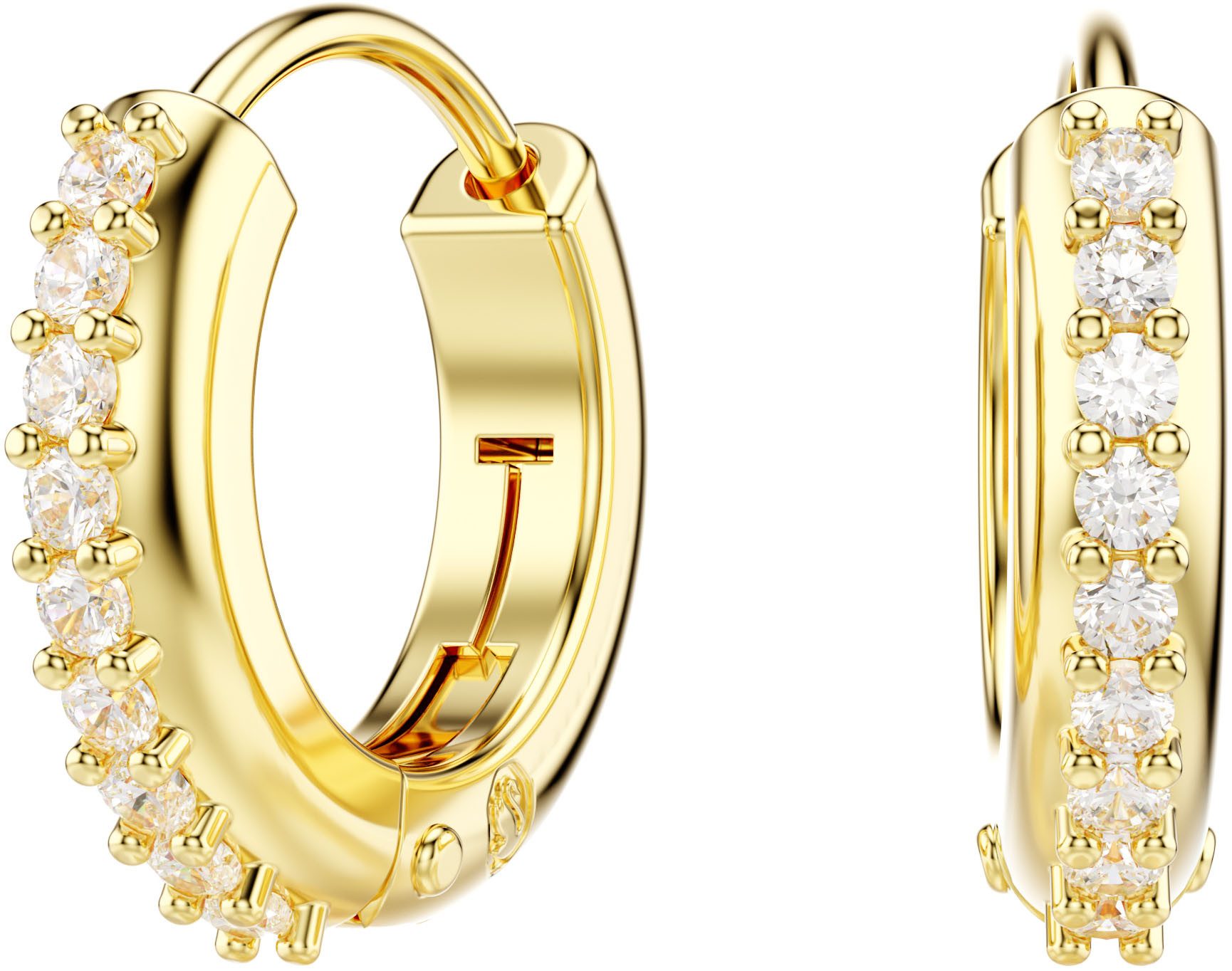 Swarovski Paar Creolen Schmuck Geschenk Matrix Ohrringe, mit Swarovski® Zir günstig online kaufen