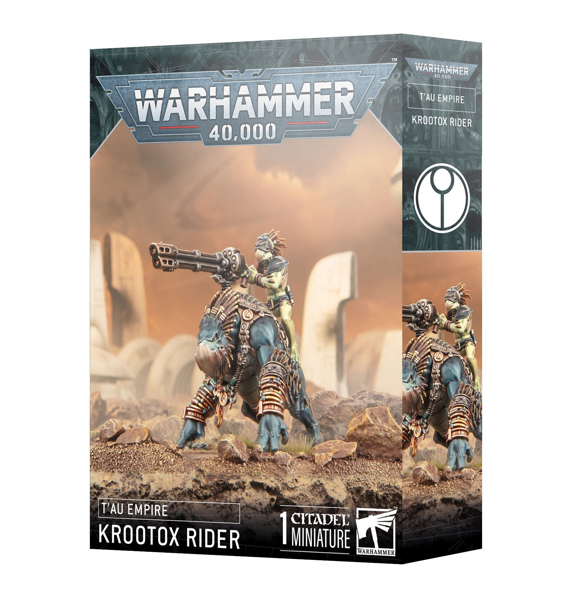 Games Workshop Spielfigur Warhammer 40.000 T'au Empire Krootox Rider günstig online kaufen