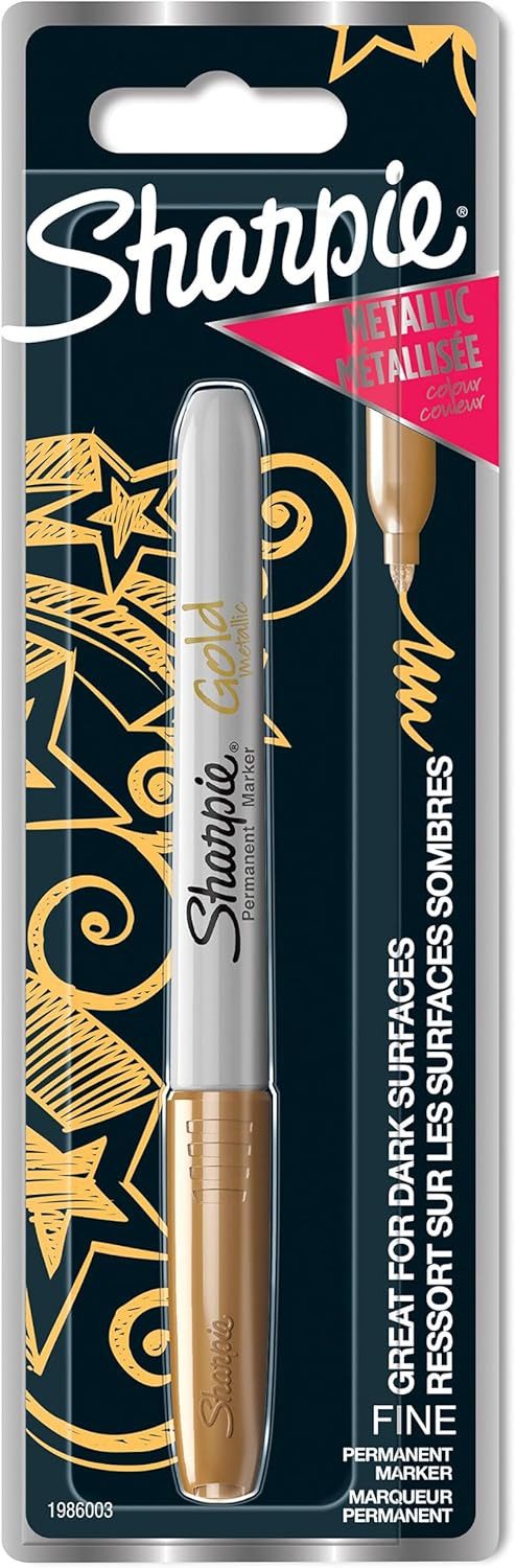 Sharpie Permanentmarker Sharpie PermMarker F Metallic Gold 1er