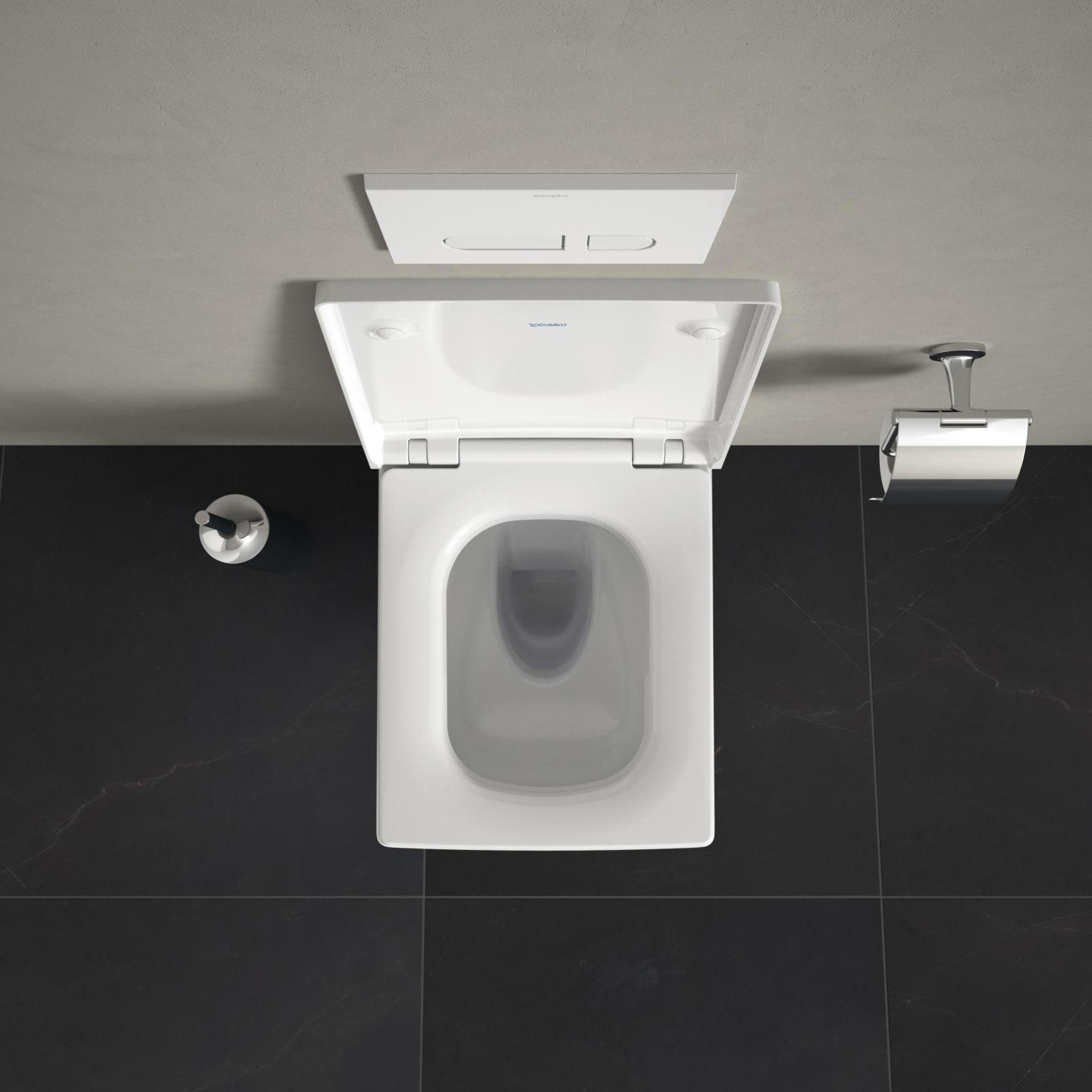 Duravit WC-Sitz DURAVIT Viu WC-Sitz Viu Toilettensitz Absenkautomatik 371x430x44mm, Mit Absenkautomatik – Bild 4 von 5