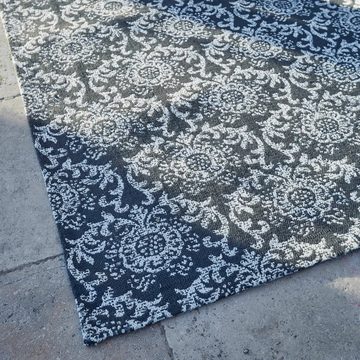 Teppich In- & Outdoor-Teppich Essaouira schwarz/weiß, Mirabeau, Höhe: 200.0 mm