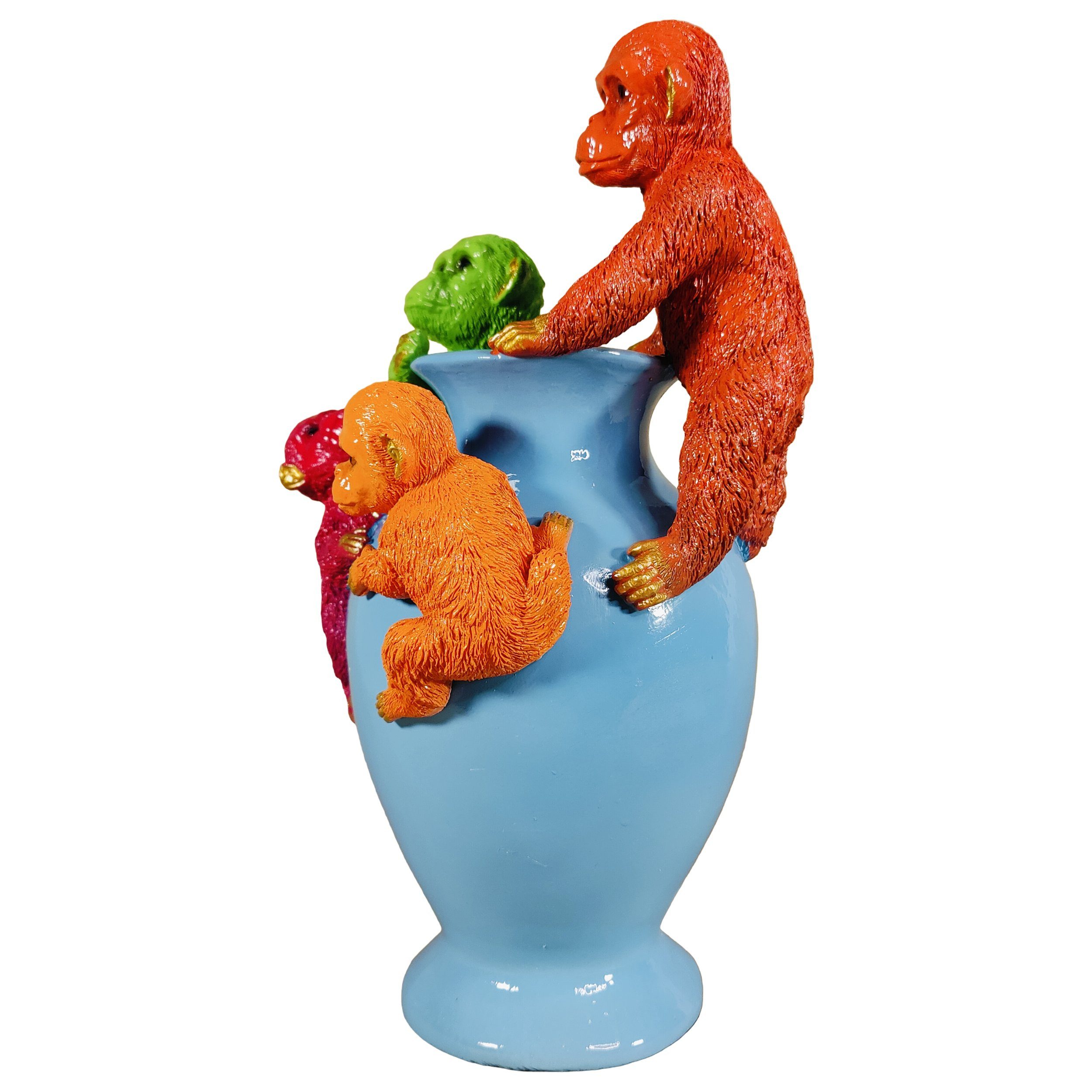 colourliving Dekovase Moderne Designer-Vase mit Tier-Motiven – für Kunstblumen (1 St), modern, extravagant, luxuriös