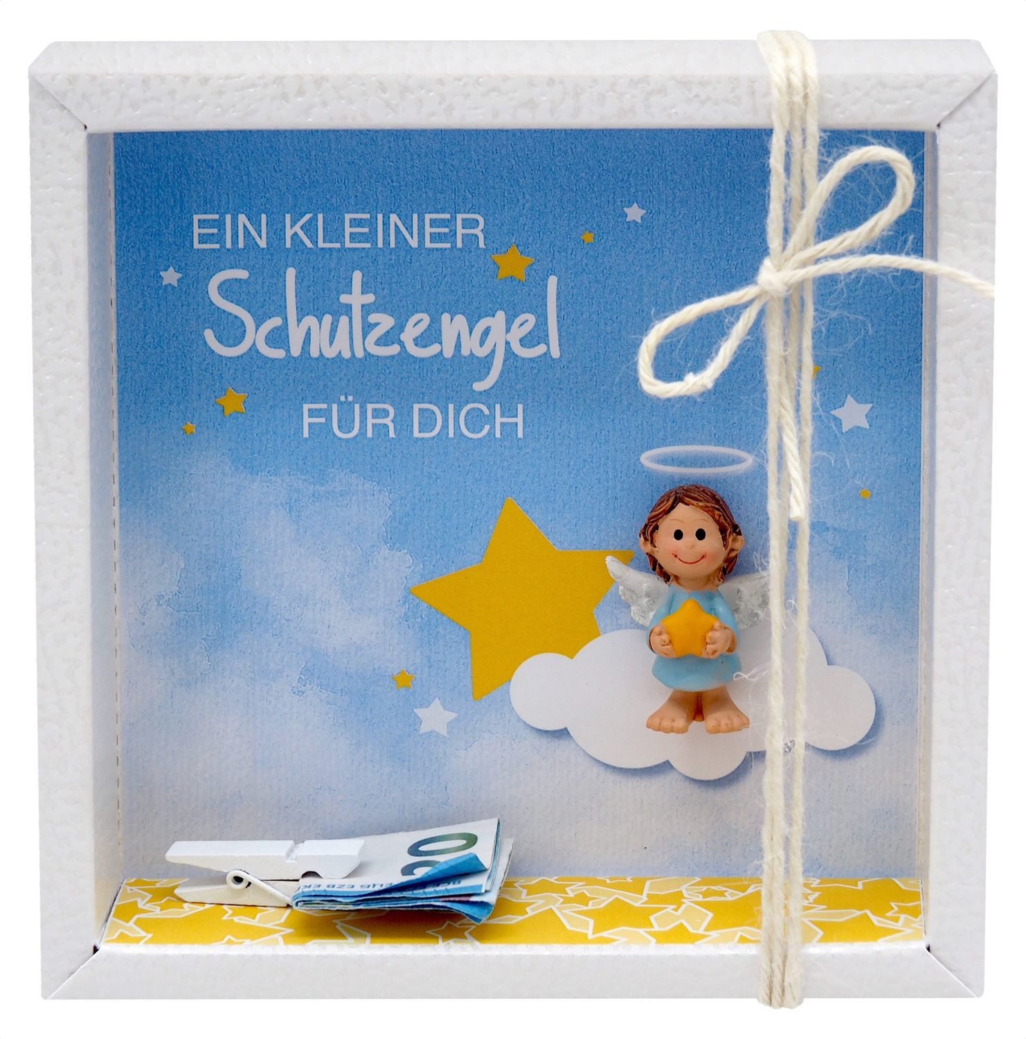 ZauberDeko Geschenkbox Geldgeschenk Schutzengel Taufe Geburtstag günstig online kaufen