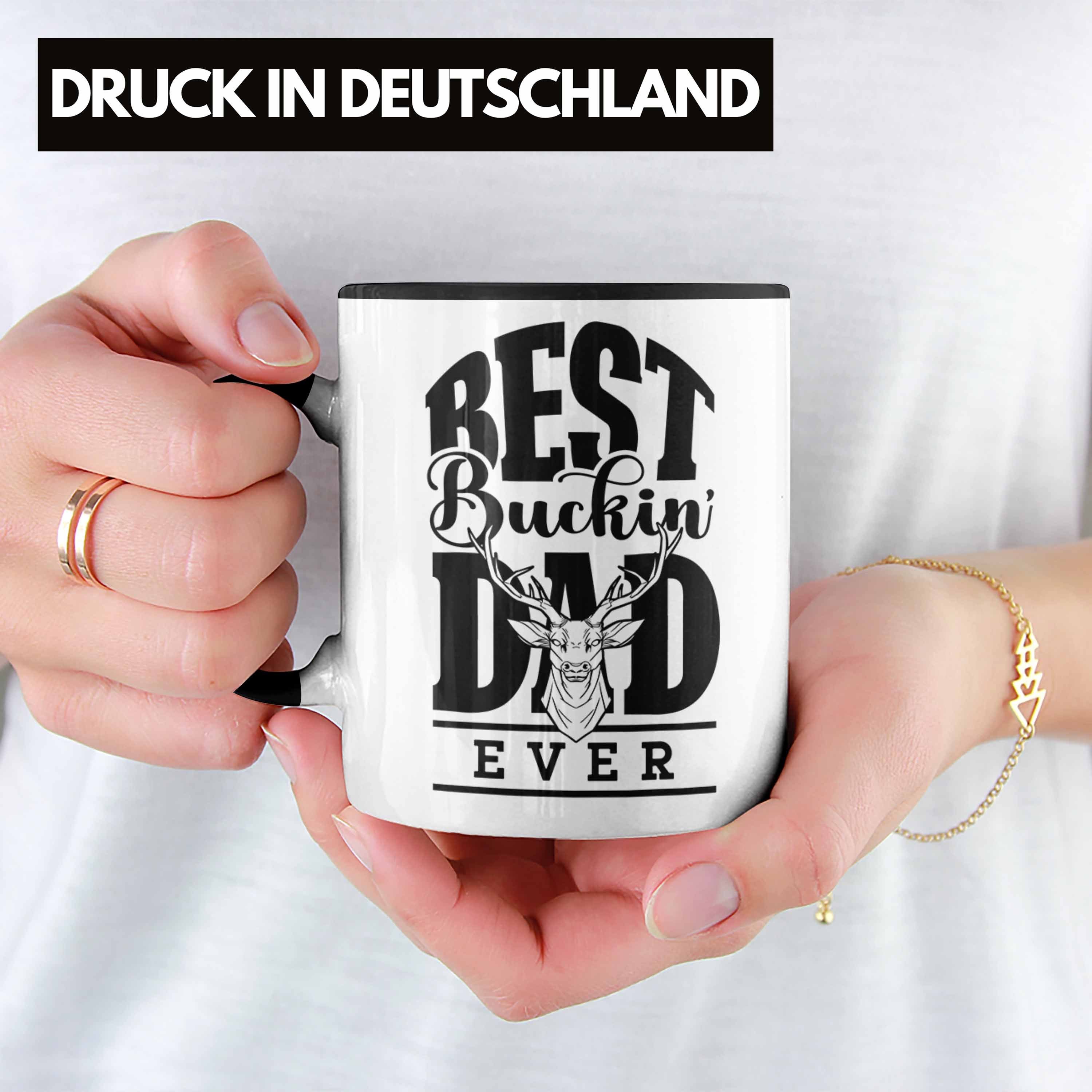 Jäger-Tasse Schwarz Ever" Dad Geschenk "Best Tasse Vater Buckin Trendation Vatertag