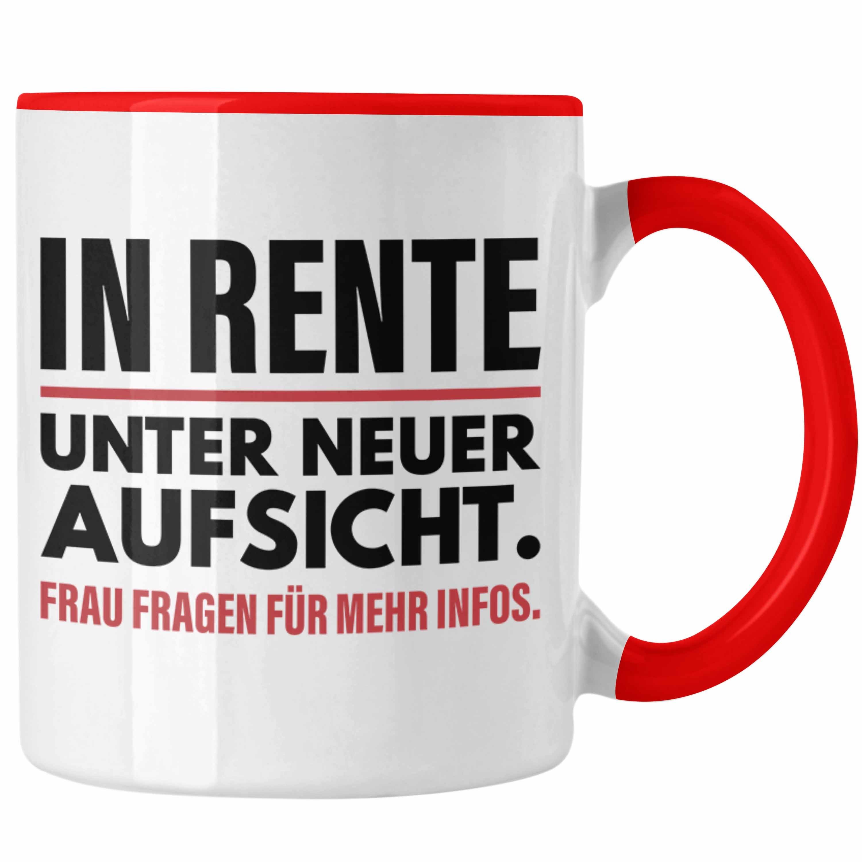Trendation Tasse Trendation Renter Tasse Ruhestand Geschenk Rente